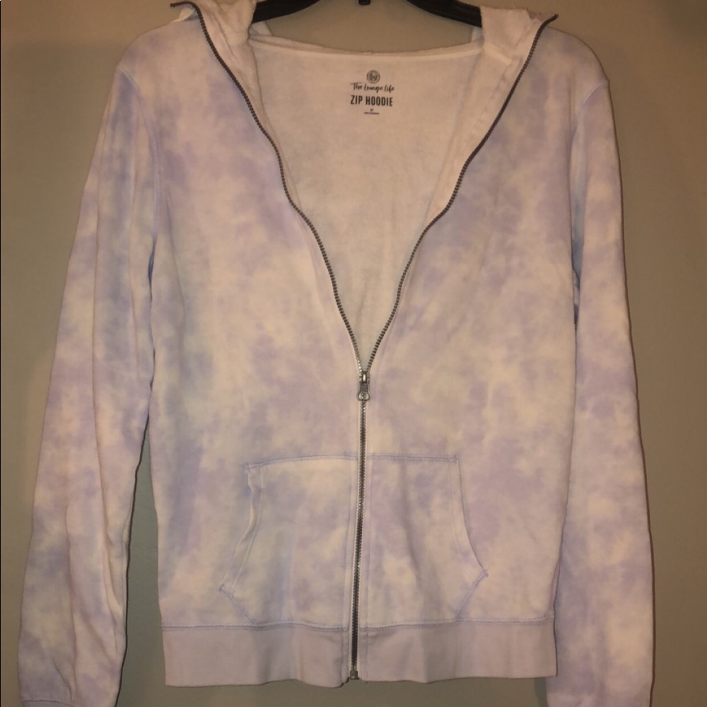 Tie Dye Zip-Up Hoodie